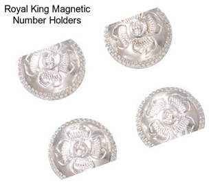 Royal King Magnetic Number Holders