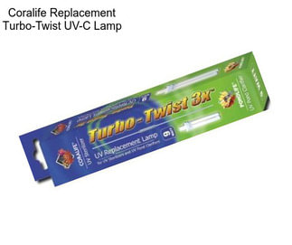 Coralife Replacement Turbo-Twist UV-C Lamp