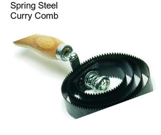 Spring Steel Curry Comb