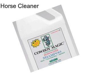 Horse Cleaner