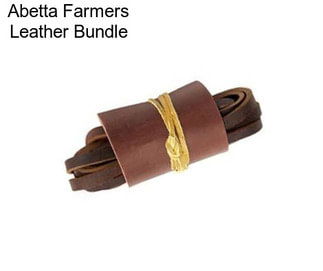 Abetta Farmers Leather Bundle