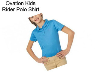 Ovation Kids Rider Polo Shirt