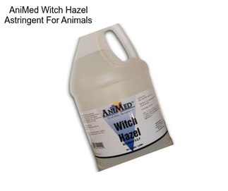 AniMed Witch Hazel Astringent For Animals