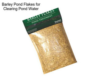 Barley Pond Flakes for Clearing Pond Water