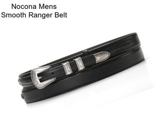 Nocona Mens Smooth Ranger Belt