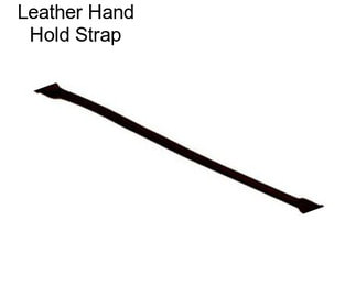 Leather Hand Hold Strap