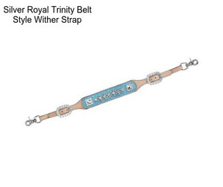 Silver Royal Trinity Belt Style Wither Strap