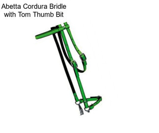 Abetta Cordura Bridle with Tom Thumb Bit