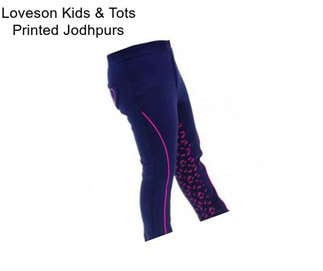 Loveson Kids & Tots Printed Jodhpurs