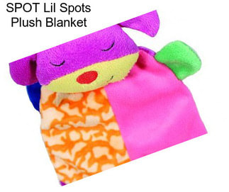 SPOT Lil Spots Plush Blanket