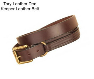 Tory Leather Dee Keeper Leather Belt