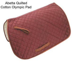 Abetta Quilted Cotton Olympic Pad