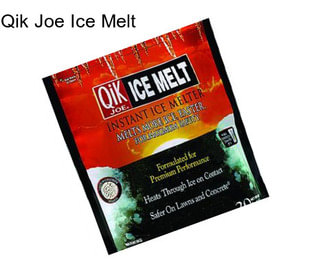 Qik Joe Ice Melt