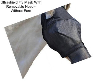 Ultrashield Fly Mask With Removable Nose - Without Ears