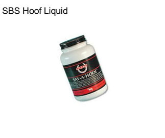 SBS Hoof Liquid