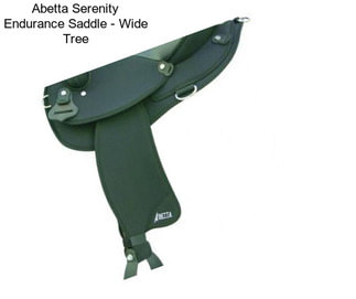 Abetta Serenity Endurance Saddle - Wide Tree