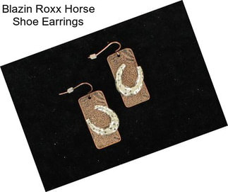 Blazin Roxx Horse Shoe Earrings