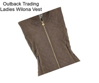 Outback Trading Ladies Wilona Vest