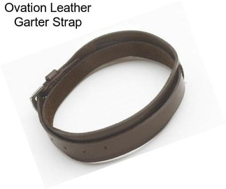Ovation Leather Garter Strap
