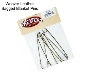 Weaver Leather Bagged Blanket Pins
