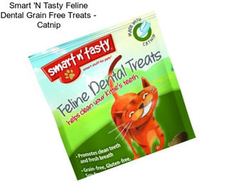 Smart \'N Tasty Feline Dental Grain Free Treats - Catnip