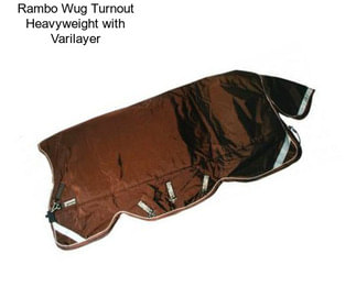 Rambo Wug Turnout Heavyweight with Varilayer