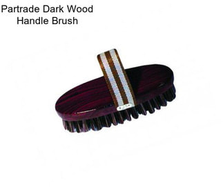 Partrade Dark Wood Handle Brush