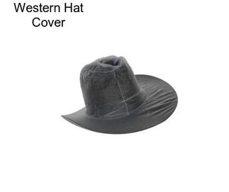 Western Hat Cover