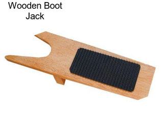 Wooden Boot Jack