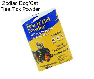 Zodiac Dog/Cat Flea Tick Powder