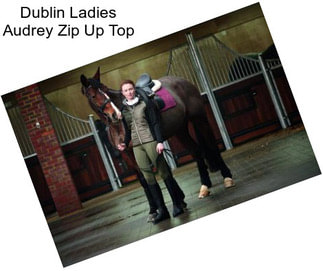 Dublin Ladies Audrey Zip Up Top