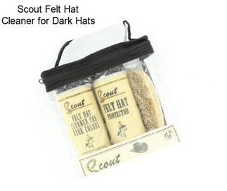 Scout Felt Hat Cleaner for Dark Hats