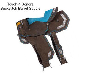 Tough-1 Sonora Buckstitch Barrel Saddle