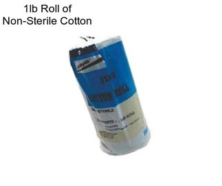 1lb Roll of Non-Sterile Cotton