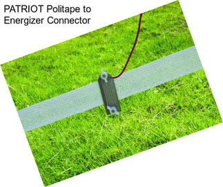 PATRIOT Politape to Energizer Connector