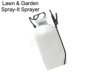 Lawn & Garden Spray-It Sprayer