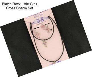 Blazin Roxx Little Girls Cross Charm Set