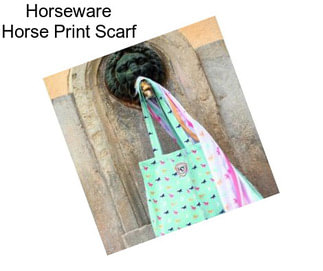 Horseware Horse Print Scarf