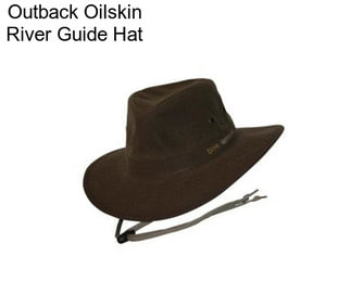 Outback Oilskin River Guide Hat