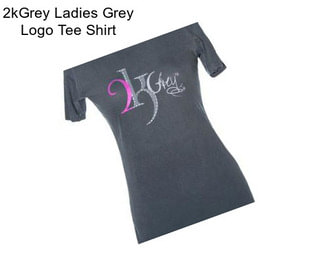 2kGrey Ladies Grey Logo Tee Shirt