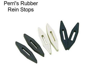 Perri\'s Rubber Rein Stops