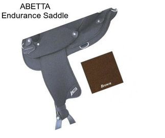 ABETTA Endurance Saddle