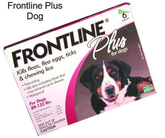 Frontline Plus Dog