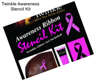 Twinkle Awareness Stencil Kit