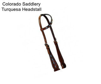 Colorado Saddlery Turquesa Headstall