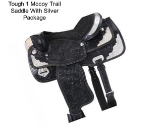 Tough 1 Mccoy Trail Saddle With Silver Package