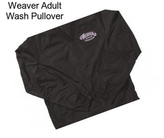 Weaver Adult Wash Pullover