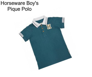 Horseware Boy\'s Pique Polo