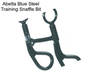 Abetta Blue Steel Training Snaffle Bit