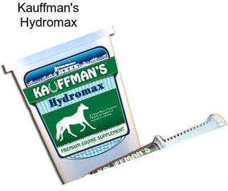 Kauffman\'s Hydromax